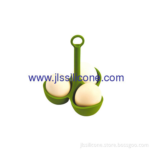 Silicone Egg Holder With 3 Pots